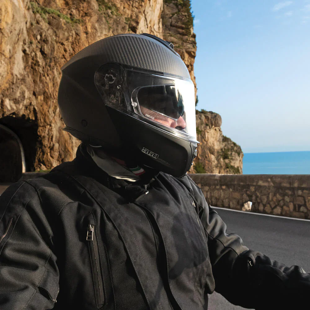 Casco CGM Modulare 560C MAD PRO Carbon In Carbonio Nero opaco - immagine 5